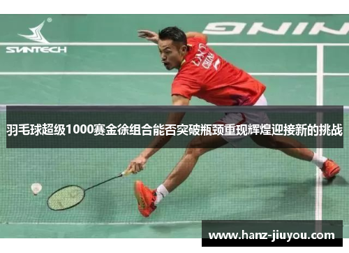 羽毛球超级1000赛金徐组合能否突破瓶颈重现辉煌迎接新的挑战